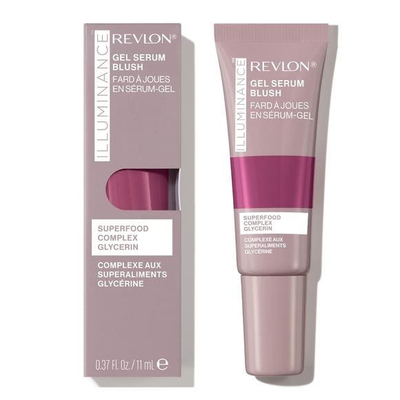 Revlon Other - Revlon Blush, Gel Serum, Blush Illuminance, 140 Brilliant Berry